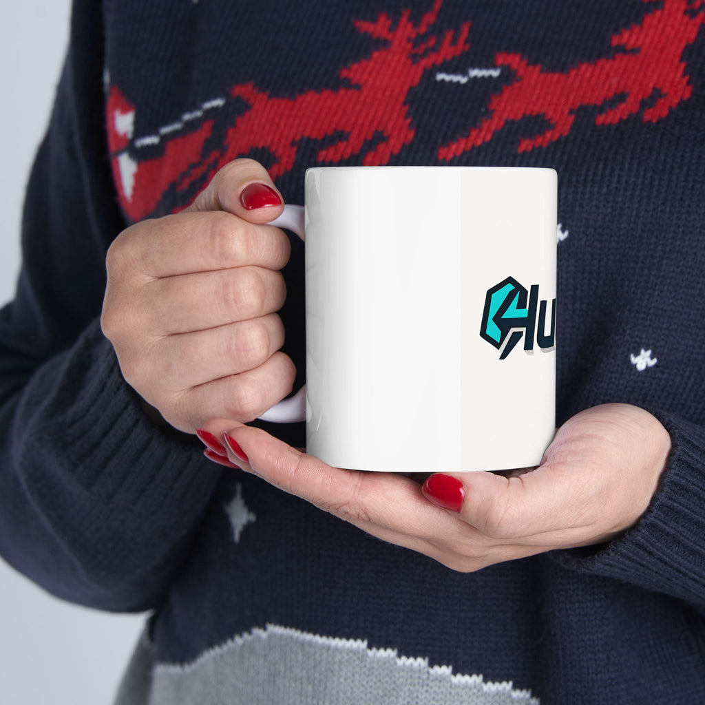 Hudrix Ceramic Mug - Perfect for Coffee Lovers, Personalized Gift, Office Use, Home Decor, Birthday and Holiday Present